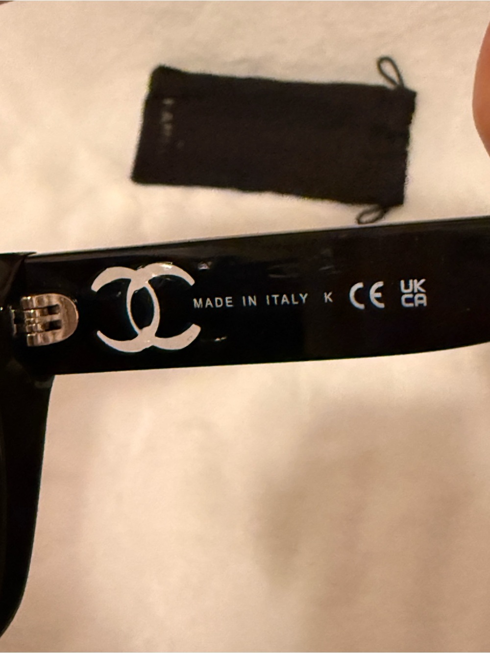 Chanel 3474S (C501) Black Cat-Eye Eyeglasses - Picture 13 of 15